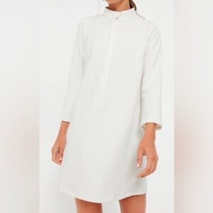 Tuckernuck White Stretch Avery Mini Dress Size Medium